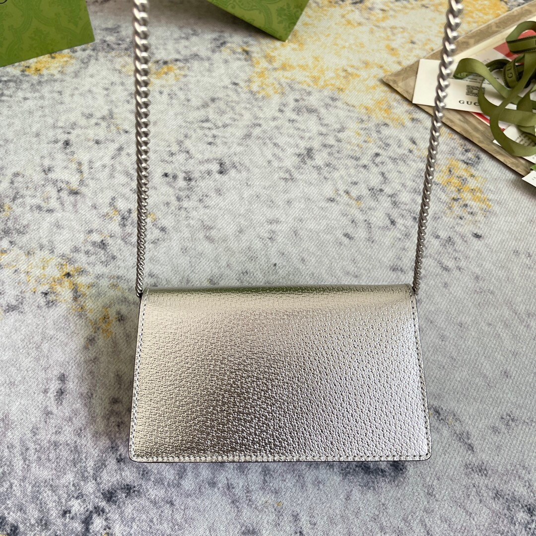 g*u*i dionysus S*per mini bag 6.5"wx3.9"hx1.6"d